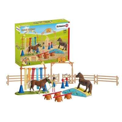Product Μινιατούρα Schleich Farm World 42481 Pony Agility Training base image