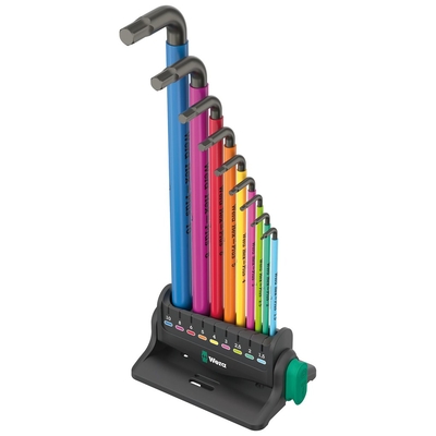 Product Σετ Κλειδιά Allen Wera 950/9 Hex-Plus Multicolour 3 angle wrench set base image