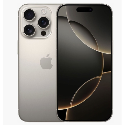 Product Smartphone Apple Iphone 16 Pro Max 1tb Natural Titanium Myx73sx/A base image