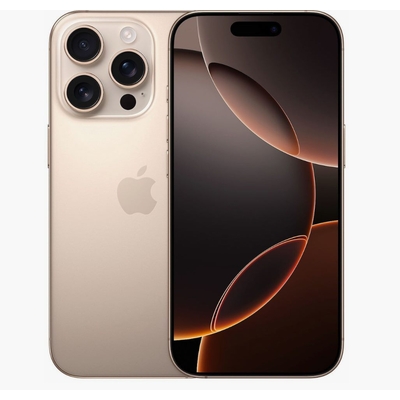 Product Smartphone Apple Iphone 16 Pro 1tb Natural Titanium Mynx3sx/A base image