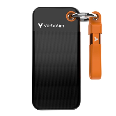 Product Εξωτερικός Σκληρός Δίσκος 2TB Verbatim Pocket SSD USB 3.2 Black/Orange 32197 base image