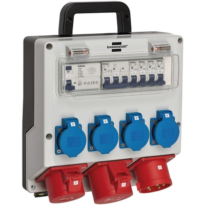 Product Βιομηχανική Πρίζα Brennenstuhl wall-mounted 32A power distributor base image