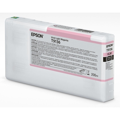 Product Μελάνι Epson vivid light magenta T 913 200 ml T 9136N base image