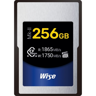 Product Κάρτα Μνήμης CF 256GB Wise CFexpress 4.0 Type A Mk-II WI-CFX4-A256M2 base image