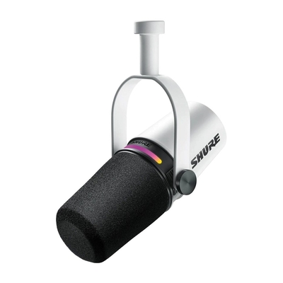 Product Μικρόφωνο Shure MV7+ White base image