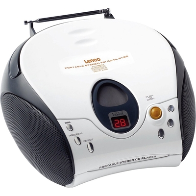 Product Ραδιόφωνο CD Lenco SCD-24 White base image