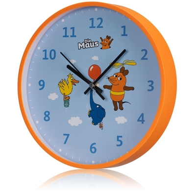 Product Ρολόι Τοίχου Diemaus for Kids Mouse, Elephant & Duck base image