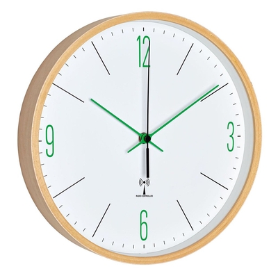 Product Ρολόι Τοίχου TFA 60.3524.04 with green digits and hands base image