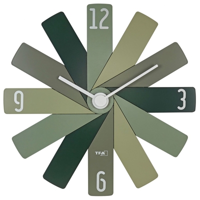 Product Ρολόι Τοίχου TFA Clock in the box Green base image