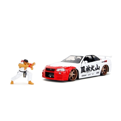 Product Αυτοκινητάκι Jada Street Fighter Ryu 1:24 Nissan Skyline GTR 253255071 base image