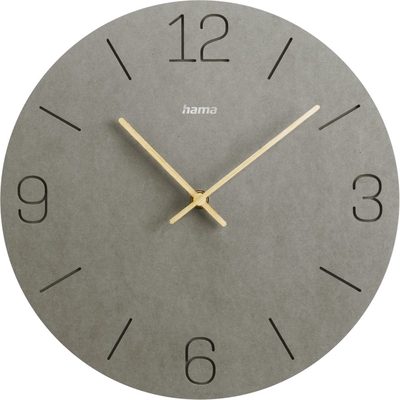 Product Ρολόι Τοίχου Hama Kreta Gray 30cm engraved digits 185881 base image