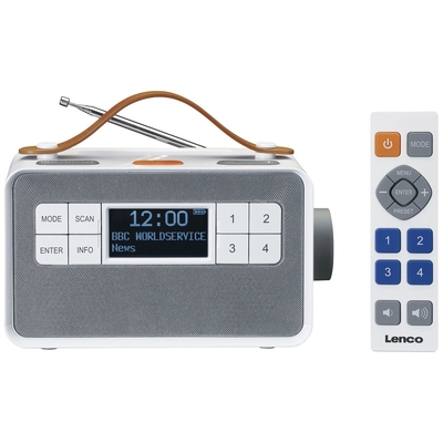 Product Επιτραπέζιο Ραδιόφωνο Lenco PDR-065 White base image