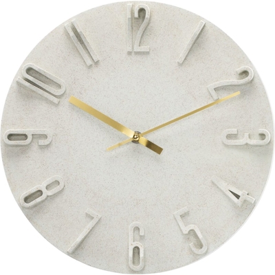 Product Ρολόι Τοίχου Hama Korfu beige 30cm 3D digits 185880 base image