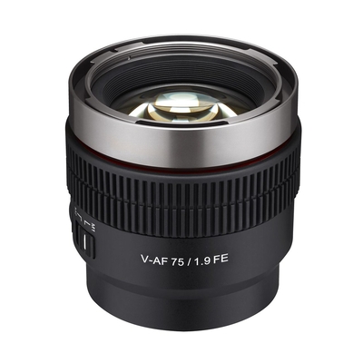 Product Φακός Φωτογραφικών Samyang V-AF T 1,9/75 FE Sony E base image