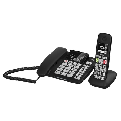 Product Ενσύρματο Τηλέφωνο Gigaset DL780 Plus Black base image
