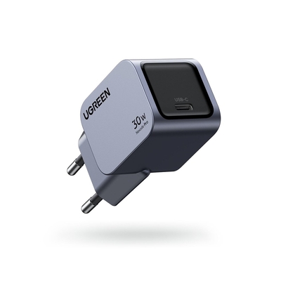 Product Φορτιστής Πρίζας UGreen Nexode Pro 30W USB-C GaN Fast EU Gray base image
