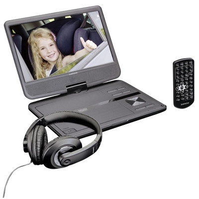 Product Φορητό DVD Player Lenco DVP-1010BK Black base image