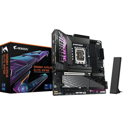 Product Μητρική Κάρτα Gigabyte Intel 1851 B860M A ELITE WIFI6E base image