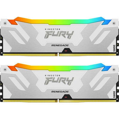 Product Μνήμη RAM Σταθερού DDR5 64GB Kingston FURY Renegade RGB 2 x 32GB Kit 6400 DIMM CL32 base image