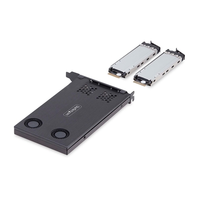 Product Θήκη για Σκληρό Δίσκο M.2 StarTech Dual-Bay NVMe for PCIe x8 Slot - NVMe Card / PCIe (NVMe) base image