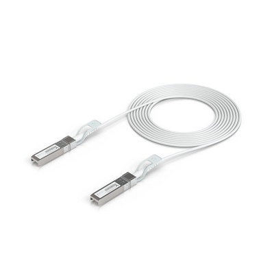 Product Καλώδιο Δικτύου Ubiquiti UniFi 25GBase direct attach - 3 m - White base image