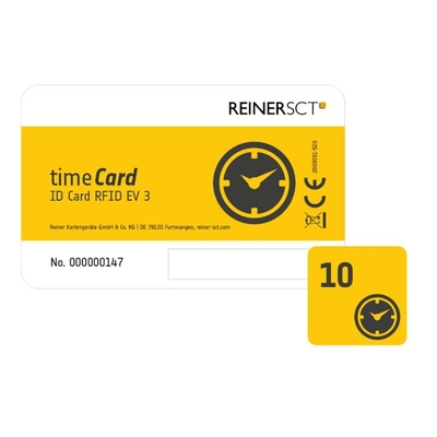 Product Κάρτα Ελέγχου Πρόσβασης Reiner sct Chipkarten 10 DES timeCard ev3 base image
