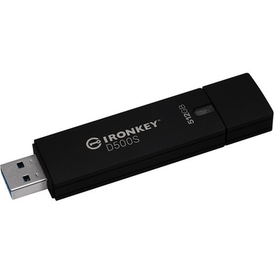 Product USB Flash 512GB Kingston IronKey D500S - TAA Compliant base image