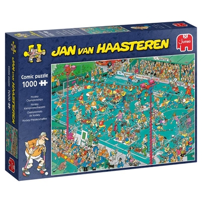 Product Παζλ Jumbo Jan van Haasteren hockey championships 1000 κομμάτια base image