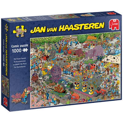 Product Παζλ Jumbo Jan van Haasteren Blumenparade 1000 κομμάτια base image