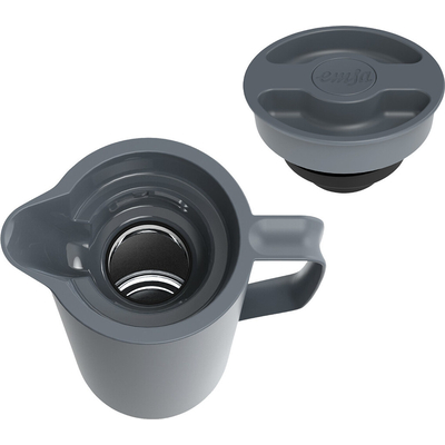 Product Θερμός Emsa Motiva Quick-Press 1L Ανθρακί base image