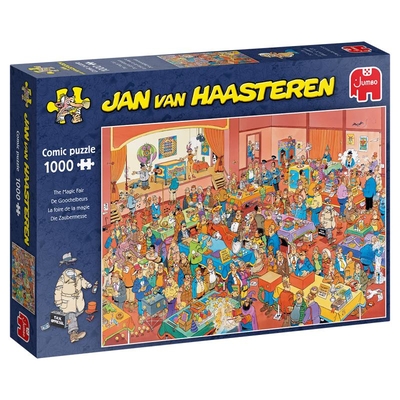 Product Παζλ Jumbo Jan van Haasteren Die Zauberer Messe 1000 κομμάτια base image