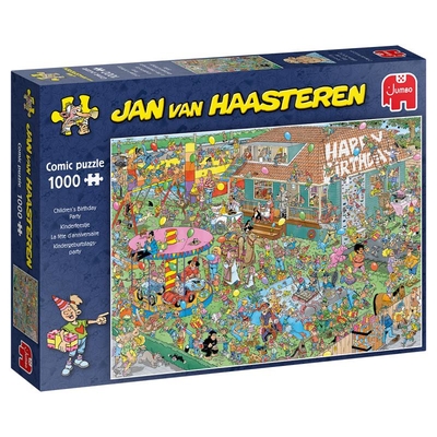 Product Παζλ Jumbo Jan van Haasteren children's birthday-Party 1000 κομμάτια base image