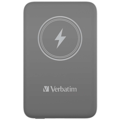Product Powerbank Verbatim Charge 'n' Go 15W 10000mAh Wireless Magnetic Γκρι base image