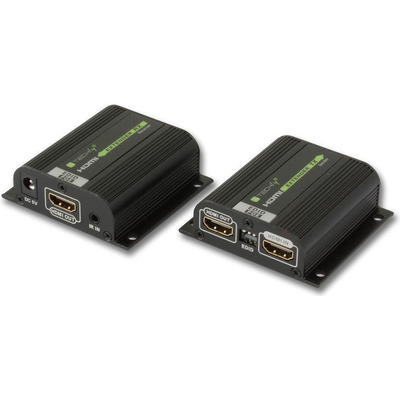 Product HDMI Extender Techly 100709 μέσω καλωδίου Cat6/Cat6a/Cat7 RJ45, έως 40m, EDID, IR, POE/POC base image