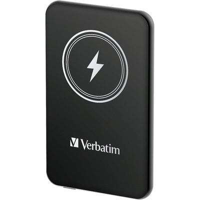 Product Powerbank Verbatim Charge 'n' Go 15W 5000mAh Wireless Magnetic Μαύρο base image