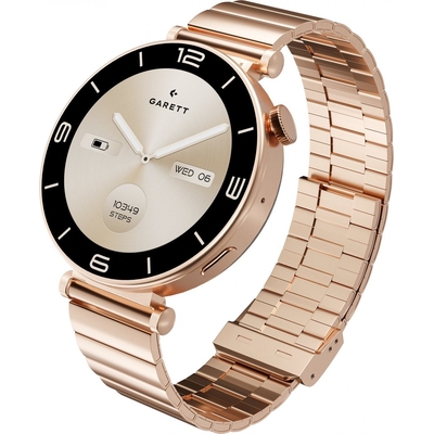 Product Smartwatch Garett Rose Ροζ Χρυσό - Μεταλλικό base image