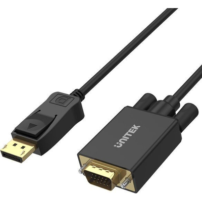 Product Καλώδιο DisplayPort Unitek σε VGA, καλώδιο 1.8m base image