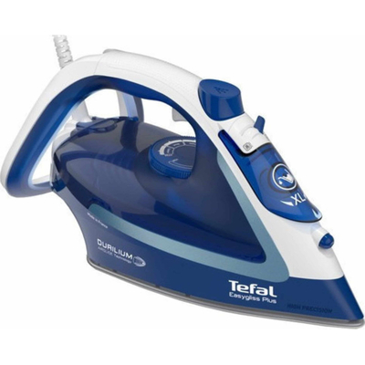 Product Σίδερο Ατμού Tefal FV5735 Easygliss Plus Λευκό-Μπλε base image
