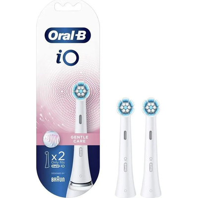 Product Ανταλλακτικές Κεφαλές για Οδοντόβουρτσα Oral-B iO Gentle Care 2x Λευκό base image