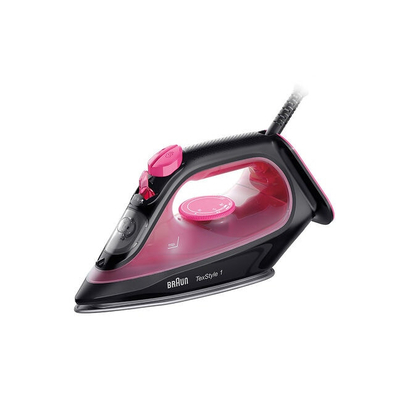 Product Σίδερο Ατμού Braun TexStyle 1 SI1070PU Μαύρο-ροζ base image