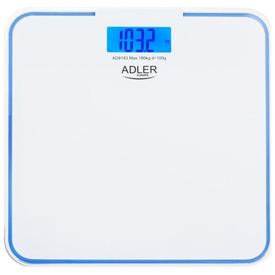 Product Ζυγαριά Μπάνιου Adler AD 8183 Λευκή base image