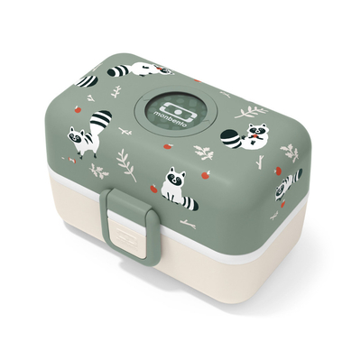 Product Παιδικό Δοχείο Φαγητού Monbento Tresor Racoon λαδί base image