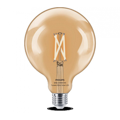 Product Smart Λάμπες LED Philips filament Clear E27 G125 7 W (60 W), WW-CW base image