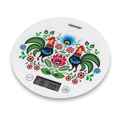 Product Ζυγαριά Κουζίνας Zelmer ZKS1611 Λευκή base image