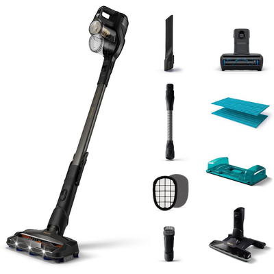 Product Σκούπα Stick Philips Aqua Plus 8000 XC8349/01 Μαύρο base image
