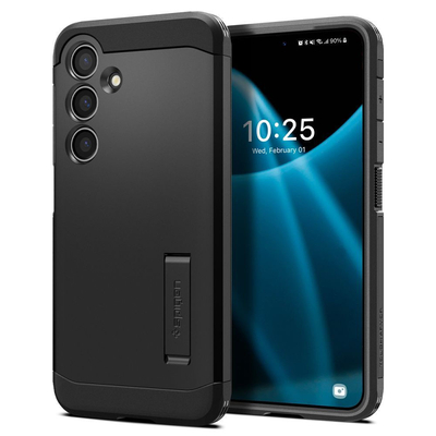 Product Θήκη Κινητού Spigen Tough Armor για Samsung Galaxy S24 Μαύρη base image