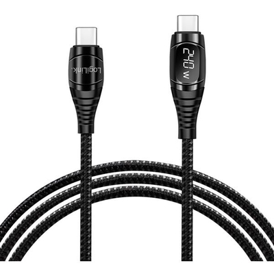Product Καλώδιο USB-C Logilink 2.0m Μαύρο base image