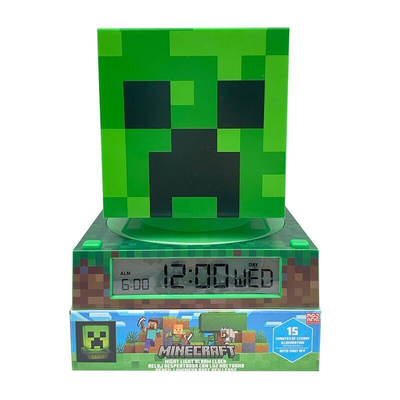 Product Επιτραπέζιο Ρολόι Minecraft 3D 25 cm MIN3020 base image