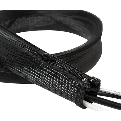 Product Οργανωτής Καλωδίων Logilink εύκαμπτο 2.0m x 30 mm Μαύρο base image