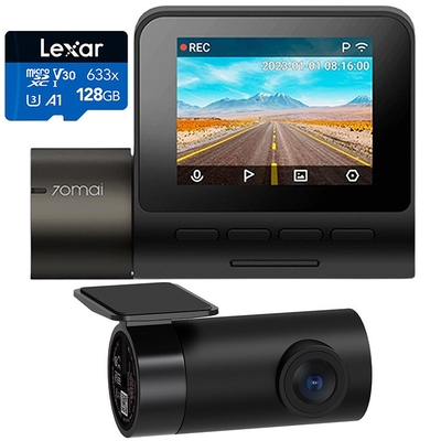 Product Κάμερα Αυτοκινήτου 70Mai Dash Cam A200 + πίσω RC11 + κάρτα Lexar 128GB base image